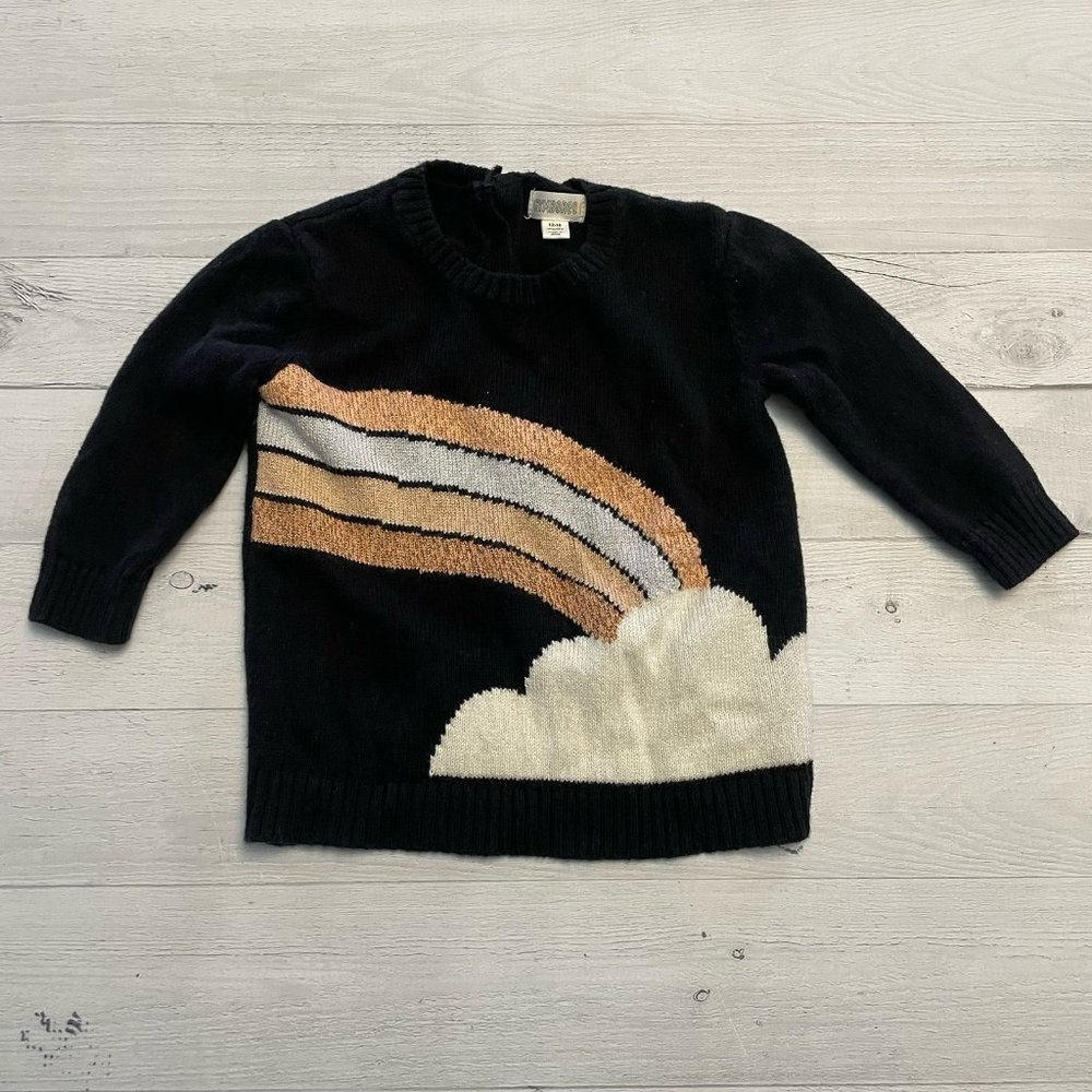 Gymboree‎ girls rainbow sweater 12/18 months